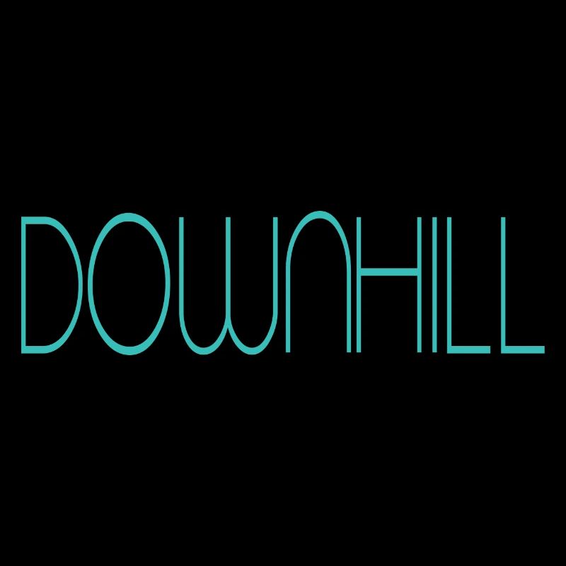 downhill