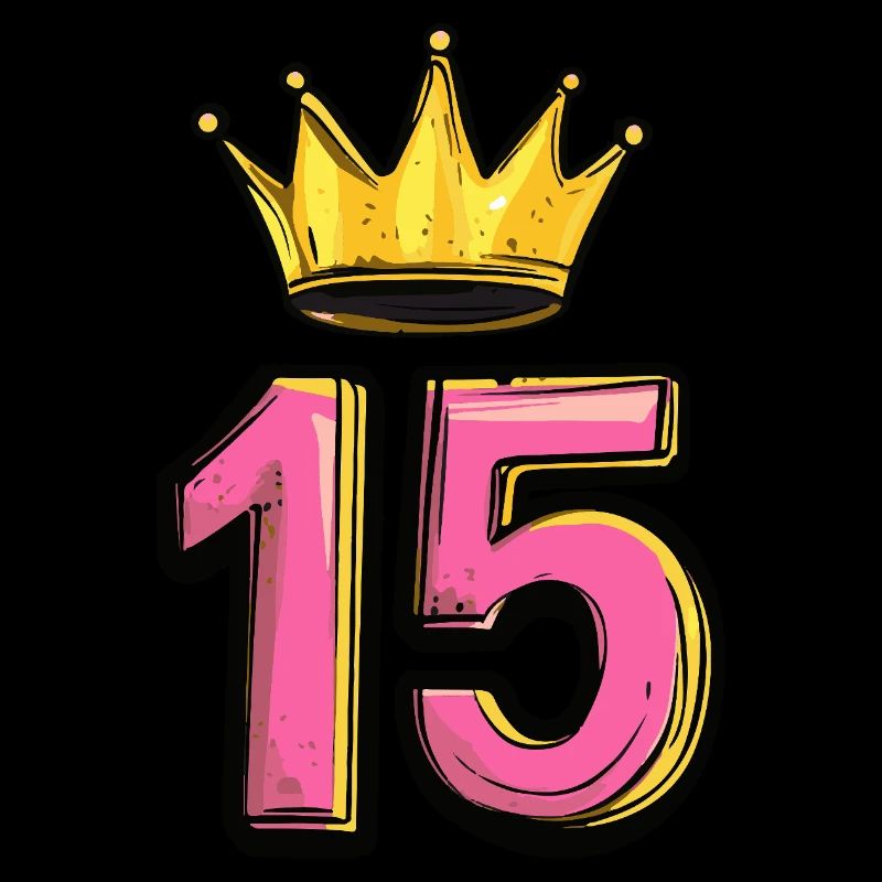 Couronne de maillot à 15 chiffres