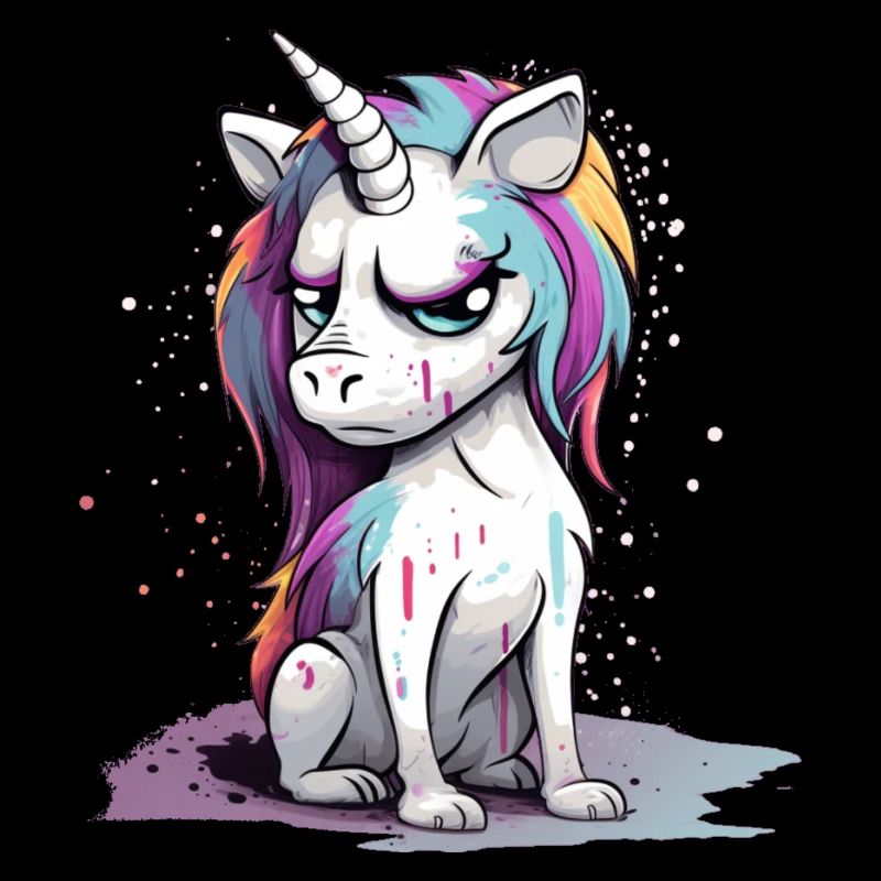 Licorne grincheuse