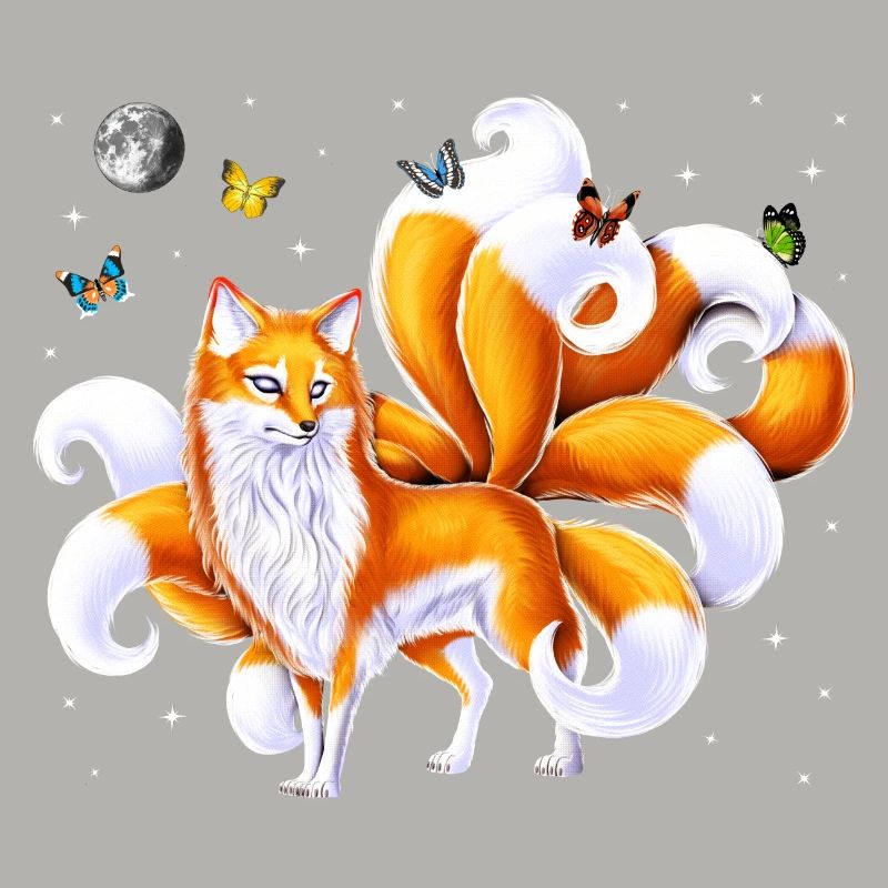 Japanese Kitsune Fox