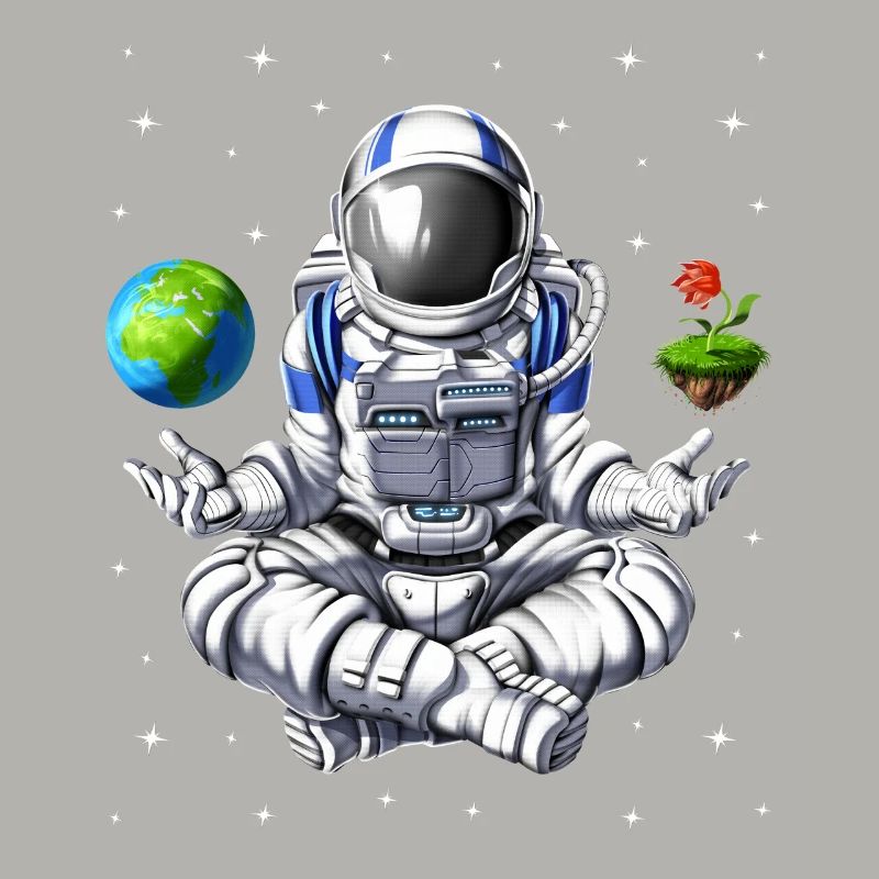 Méditation d’astronaute de l’espace