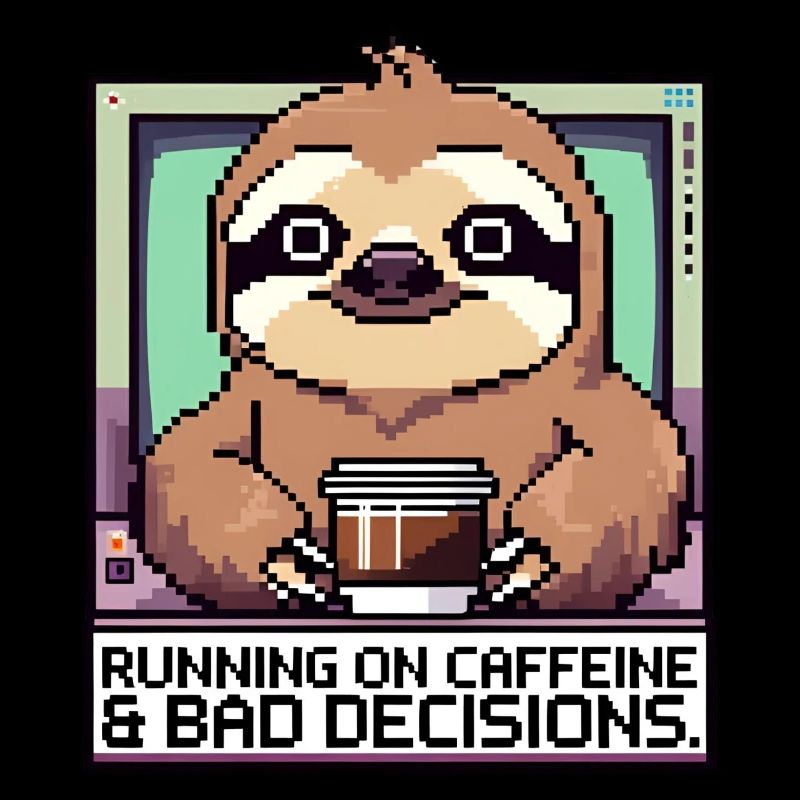 Running on Caffeine and Bad Decisions – Pixel Slot