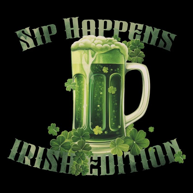 Green Beer - Sip Happens - Irish Edition