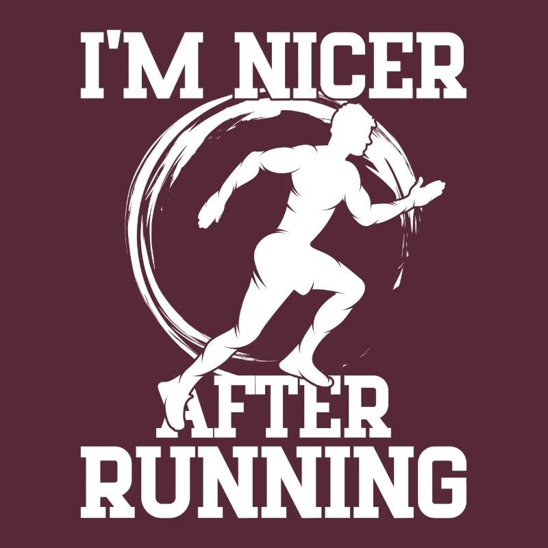 Marathon Runner Nicer After Running Gift