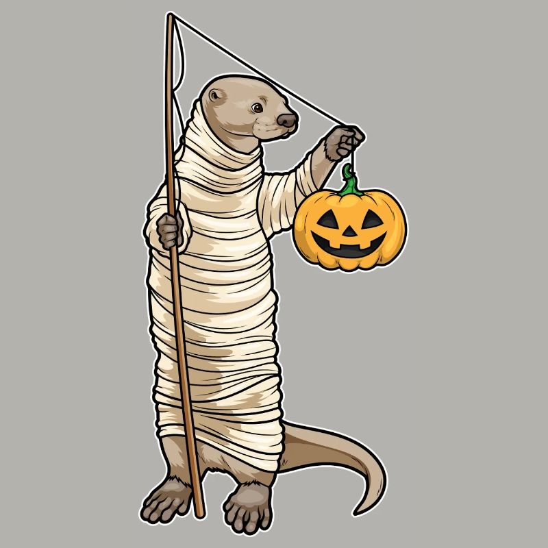 Pêche à la loutre d’Halloween