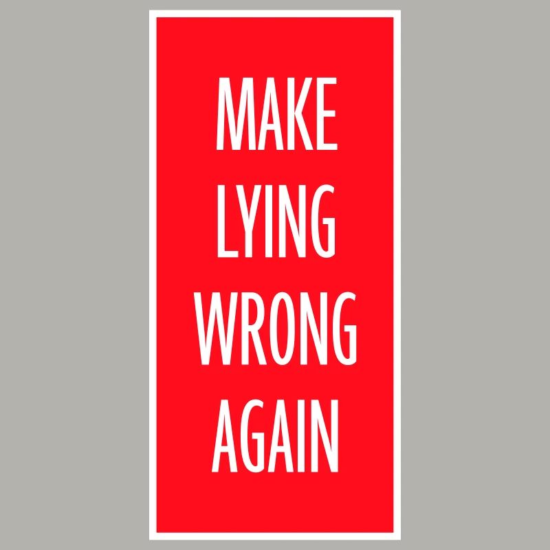 Déclaration politique pour mentir encore une fois