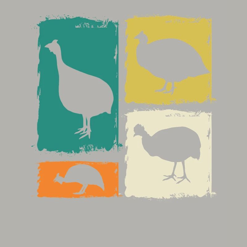 Poules Coq Pintade