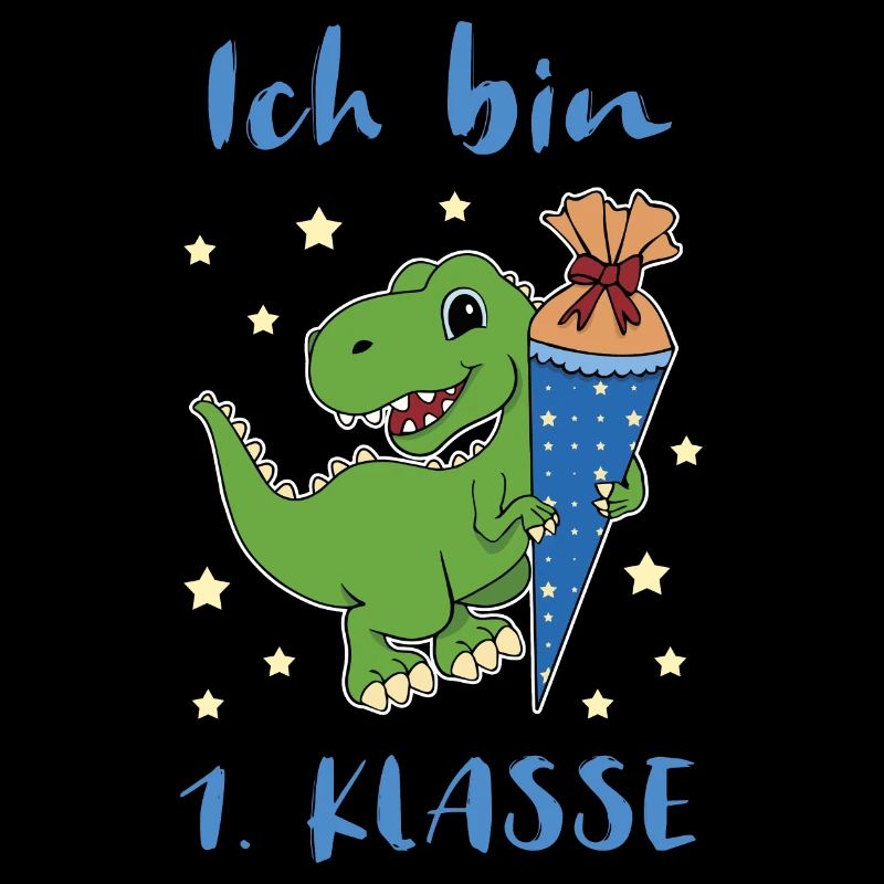 Ich bin 1. Klasse Dino