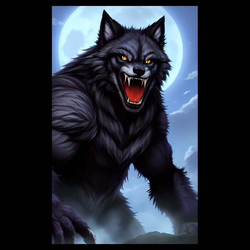Werwolf | Wolf | Fabelwesen | Monster | Mystisch
