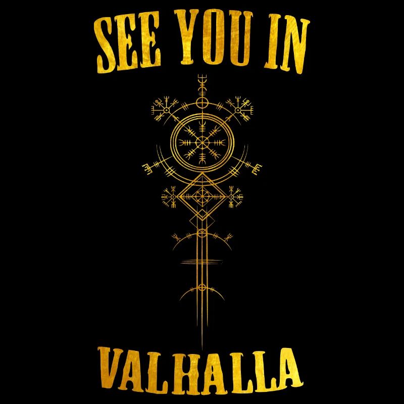 Wikinger Runen Nordisch Walhalla