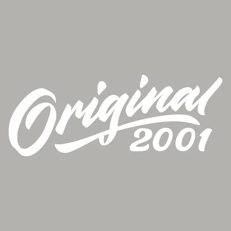 Original 2001 Geburtstagsgeschenk 2001