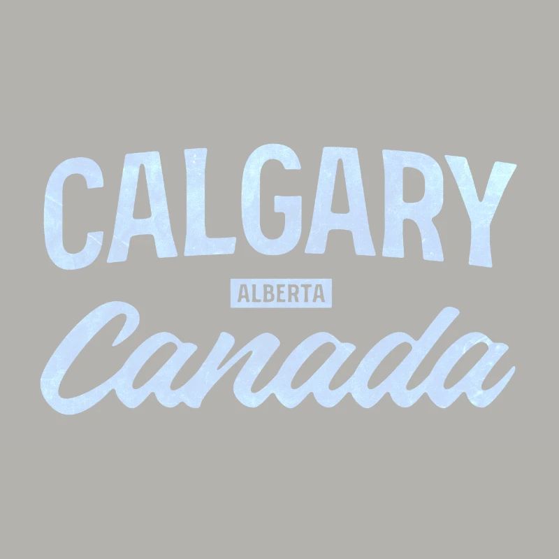  Calgary Alberta Canada – Retro Städte Design