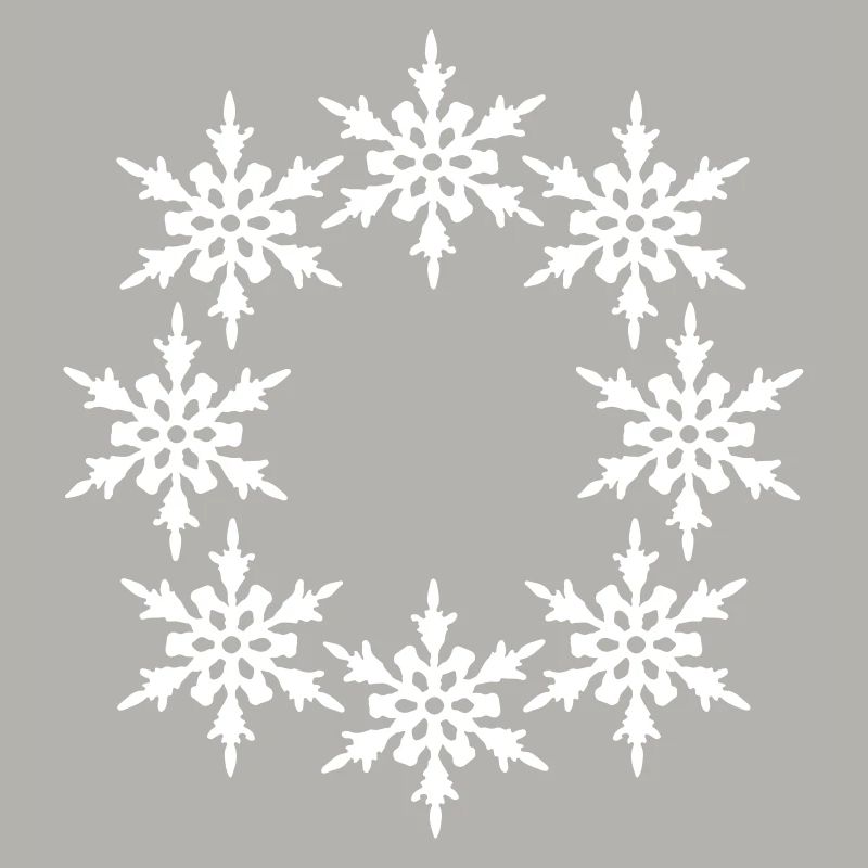 ring circle round pattern design cool winter cold sc