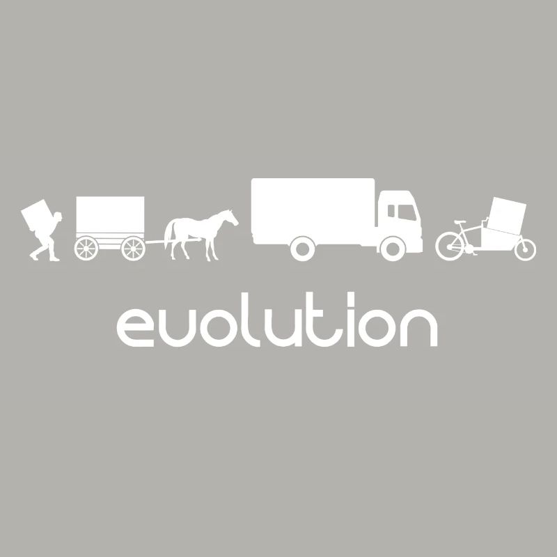 Lastenrad Transport Evolution