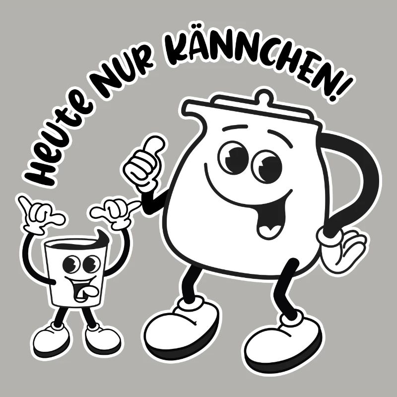 Heute nur Kännchen - Wird ein harter Tag!