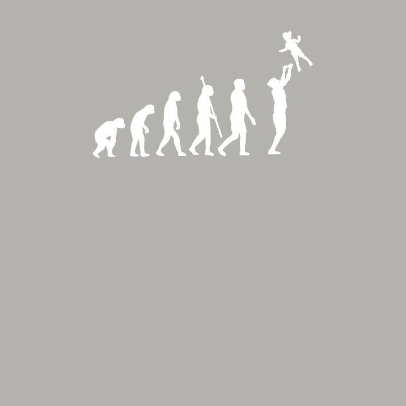 Papa Evolution Dad Father Development Paps