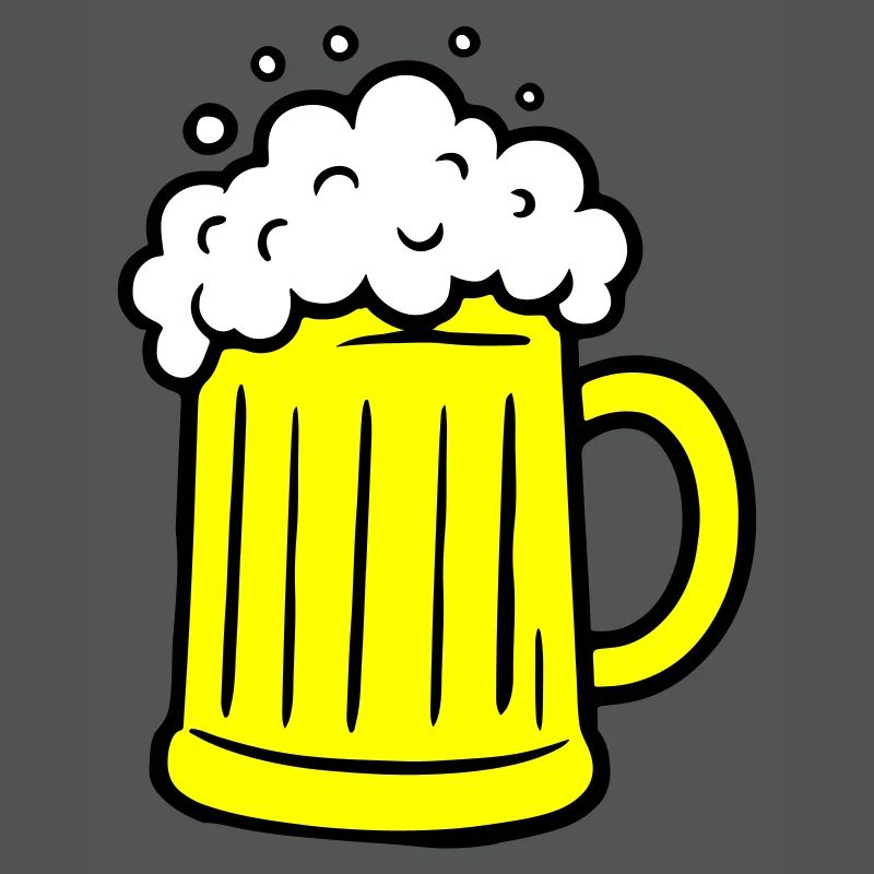 Bier Comic Bierglas
