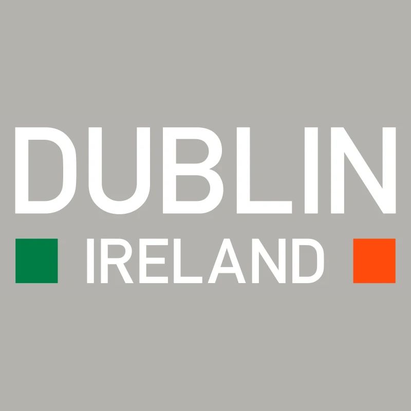 Dublin, Irlande (deux carrés)