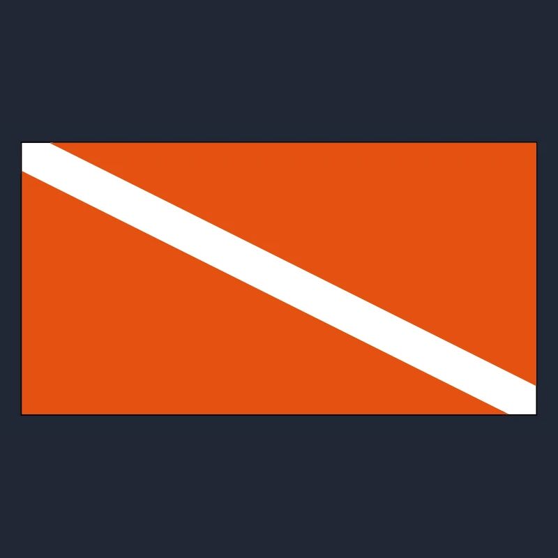 Drapeau de plongée AI