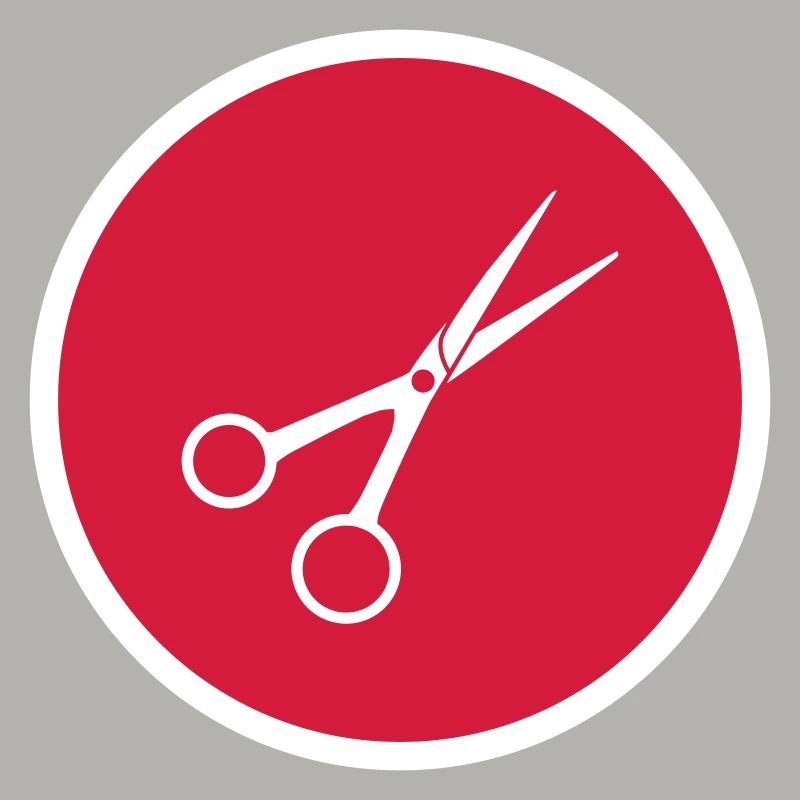 Ciseaux Barber Circle