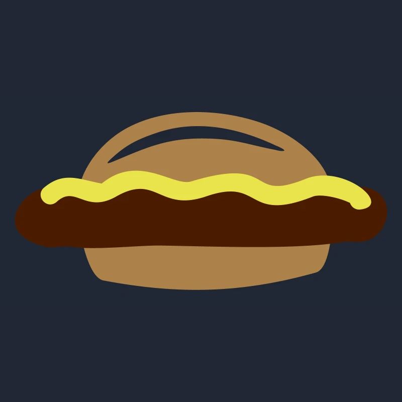 Bratwurst with buns and mustard gift