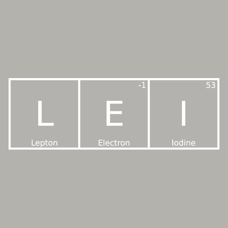 Lei Name First Name Chemistry Periodic Table Elements