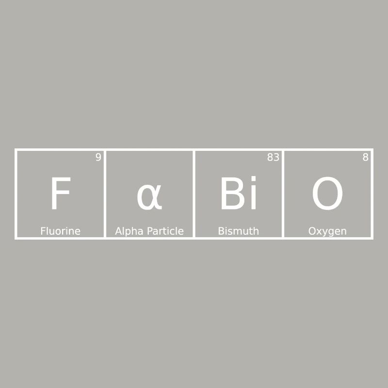 Fabio Surname First name Chemistry Periodic Table Elements