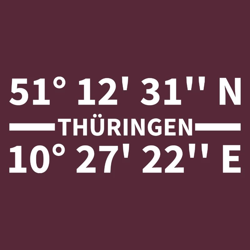 Thuringia coordinates