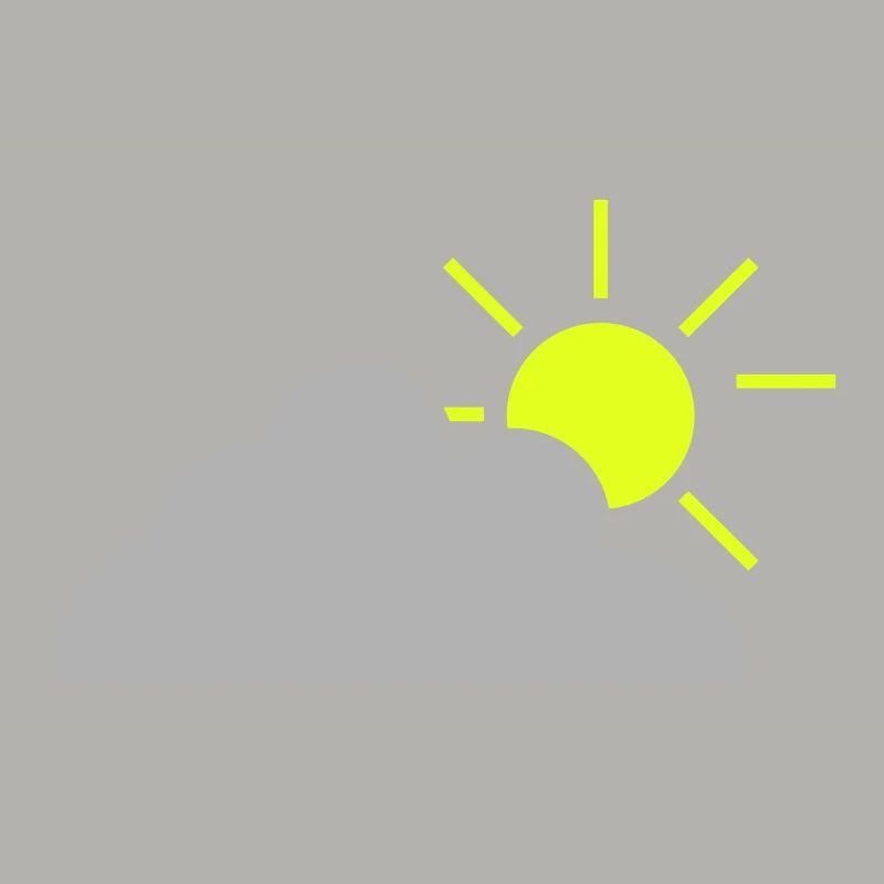 Lightly clouded