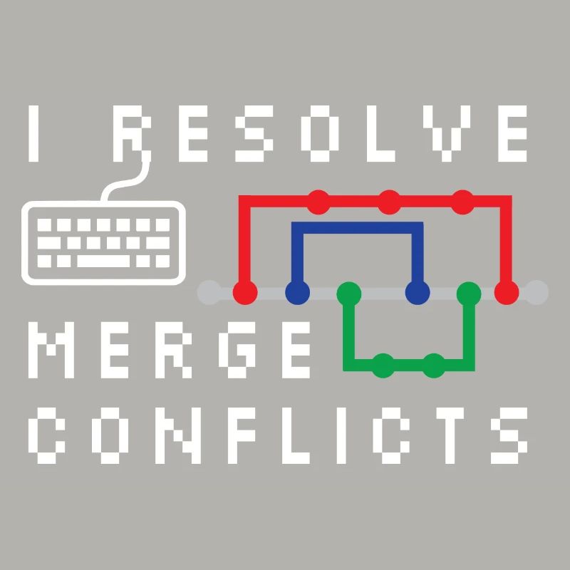 I Resolve Merge Conflicts Coding Programming Devel