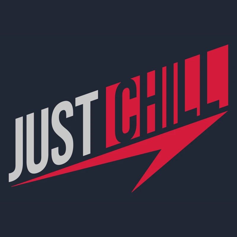 Just Chill Text Logo