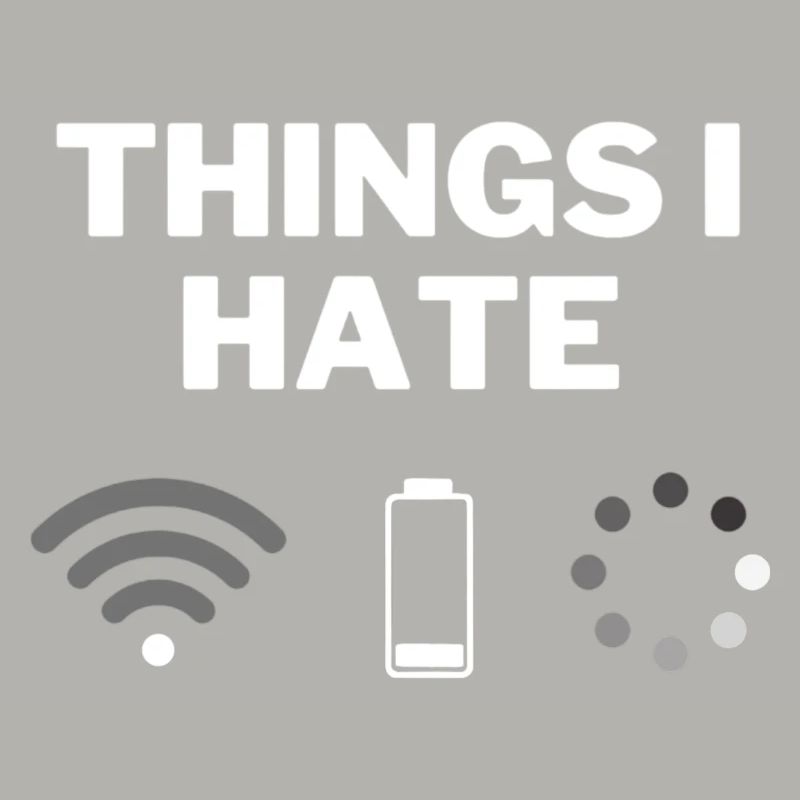 Things I hate - Dinge die ich hasse