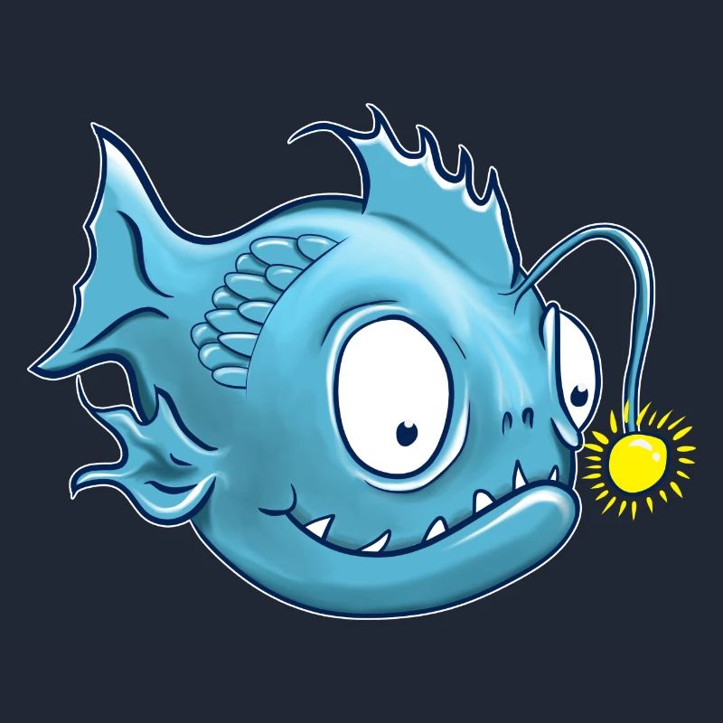 Laternenfisch oder auch Anglerfisch