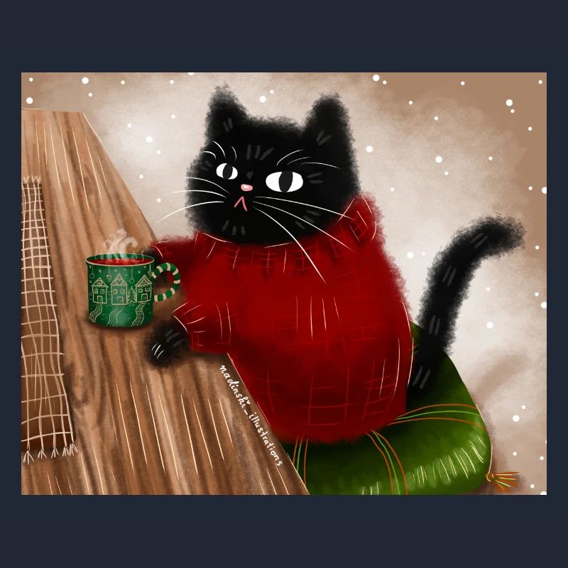 Katze im Pullover