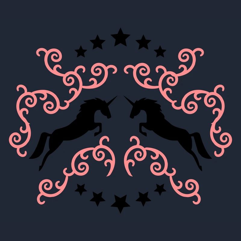 Jumping Unicorns -Springende Einhörner