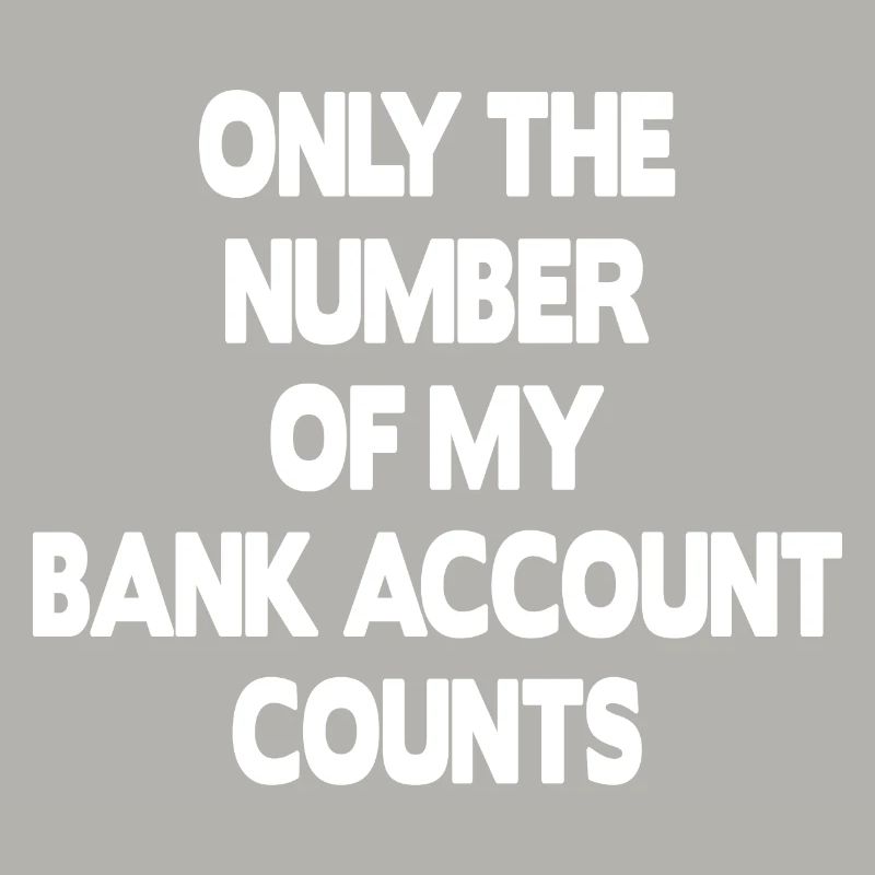 Seul le numéro de mon compte bancaire compte