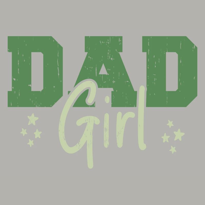 Mädchen Papa