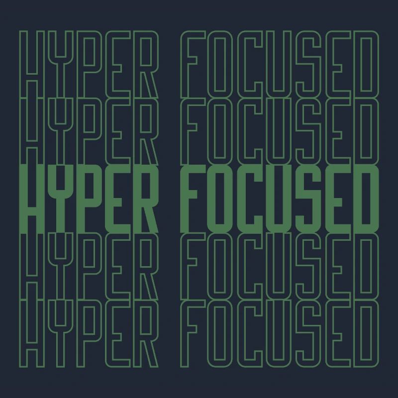 Hyperfocalisé en vert