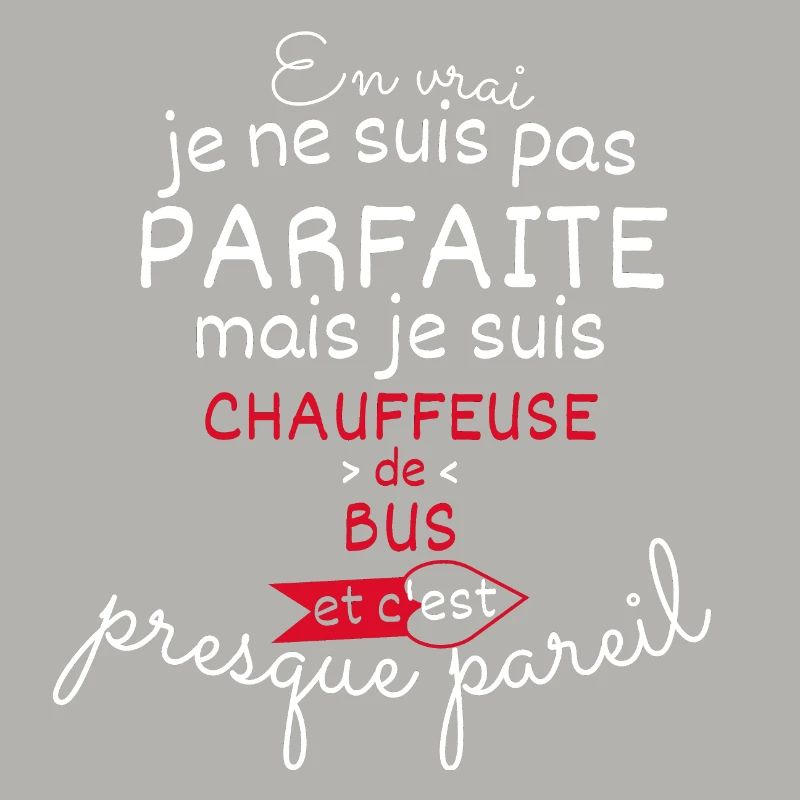 Pas parfaite mais Chauffeuse de bus