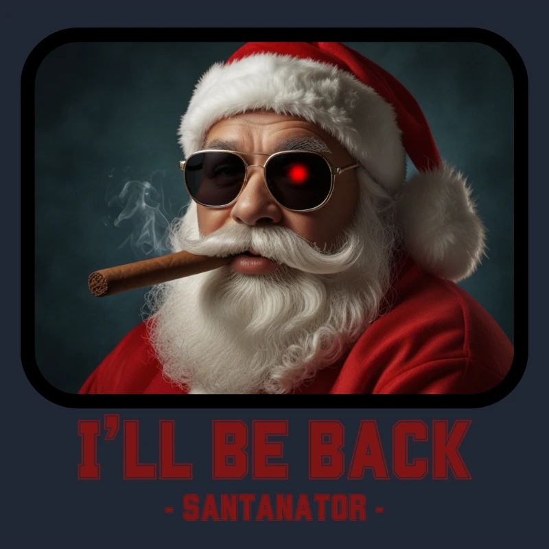 I ll be back - Weihnachtsmann Terminator