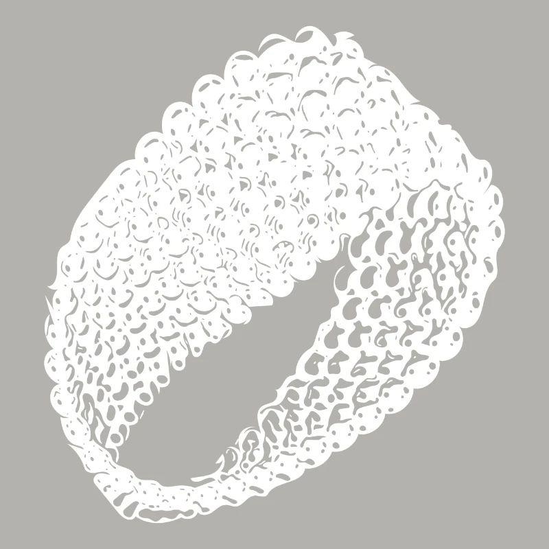 Geometric vintage Möbius loop flat surface