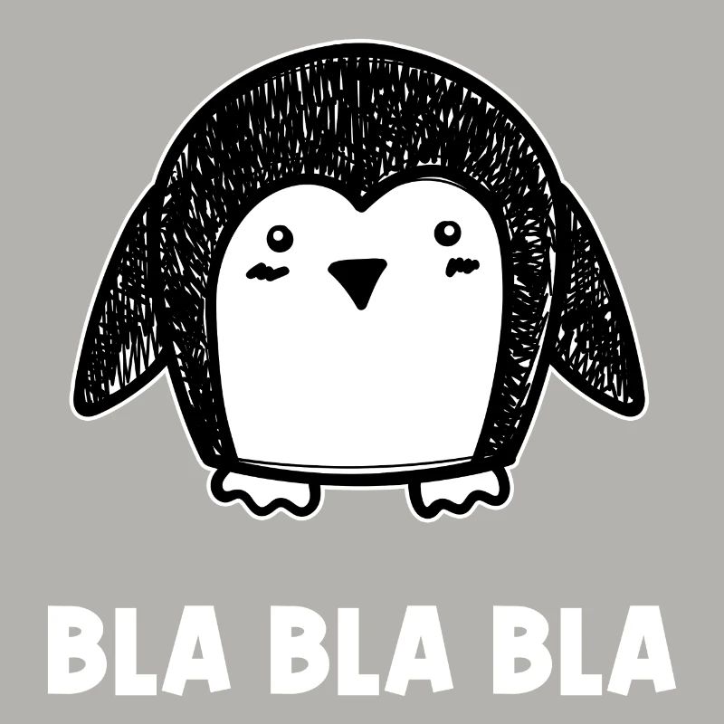 Tier Schnee Spruch Eis Vogel Pinguin Seevogel