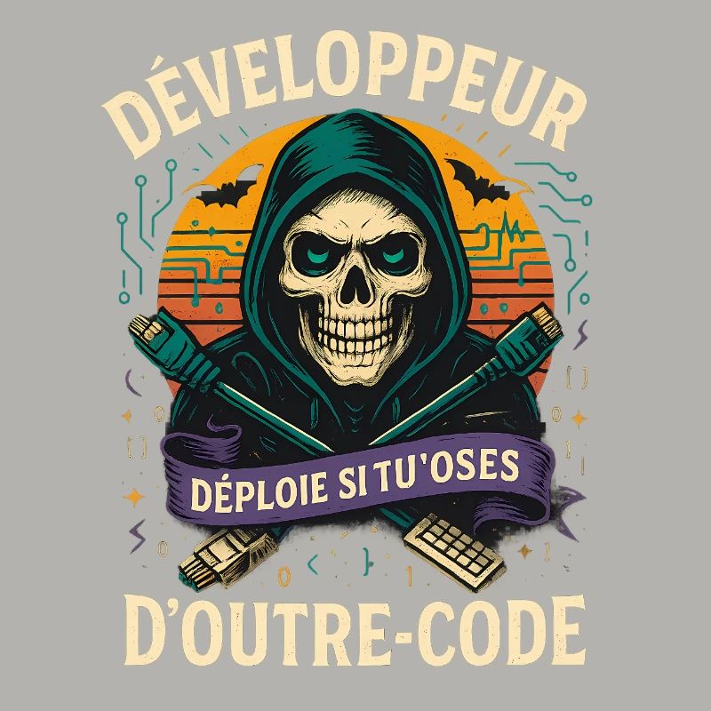 Web Developer - Halloween Skull