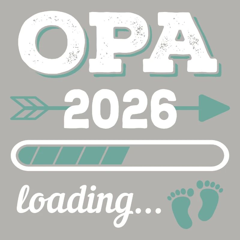 Opa 2026 Loading Werdender Großater Geschenkidee
