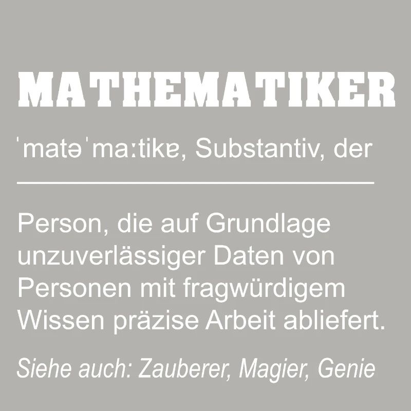 Mathematiker Definition