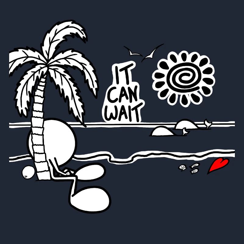 It Can Wait Plain Doodle