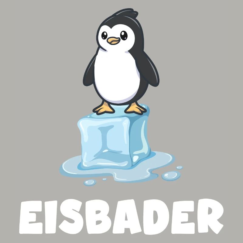 eisbader winterbader eisbademeister pinguin