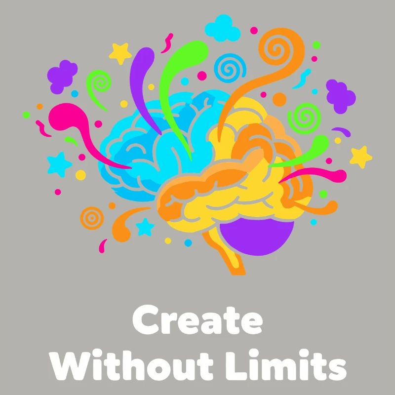 Creative brain art without limits