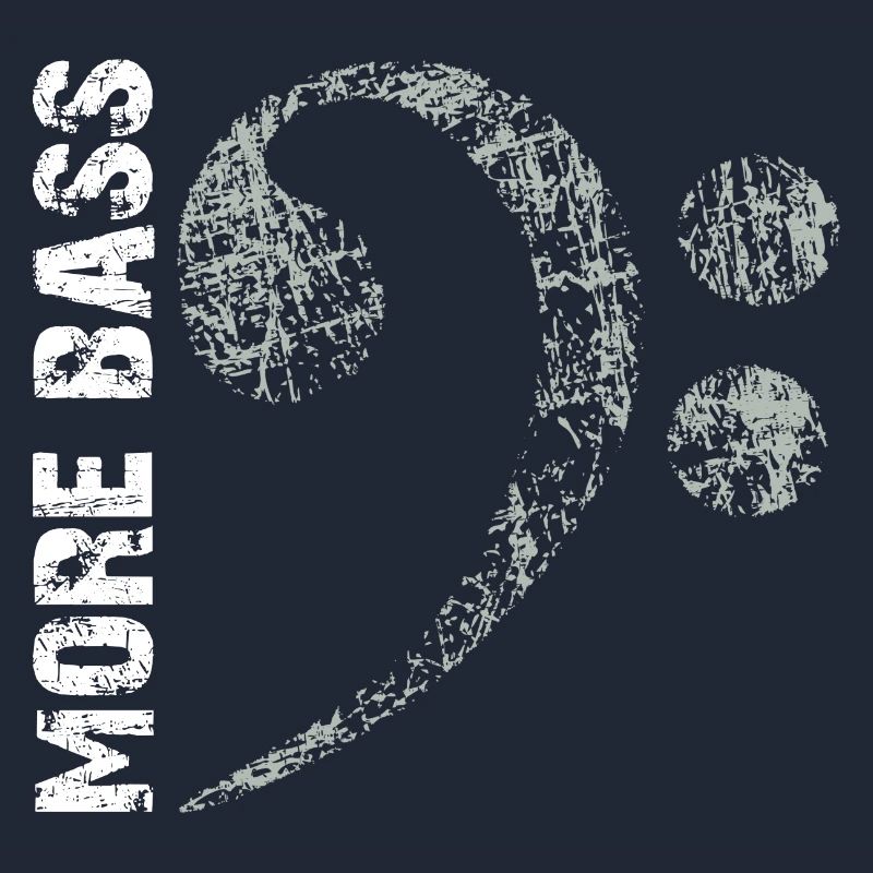 Plus de basses s’il vous plaît, grosse clé de fa