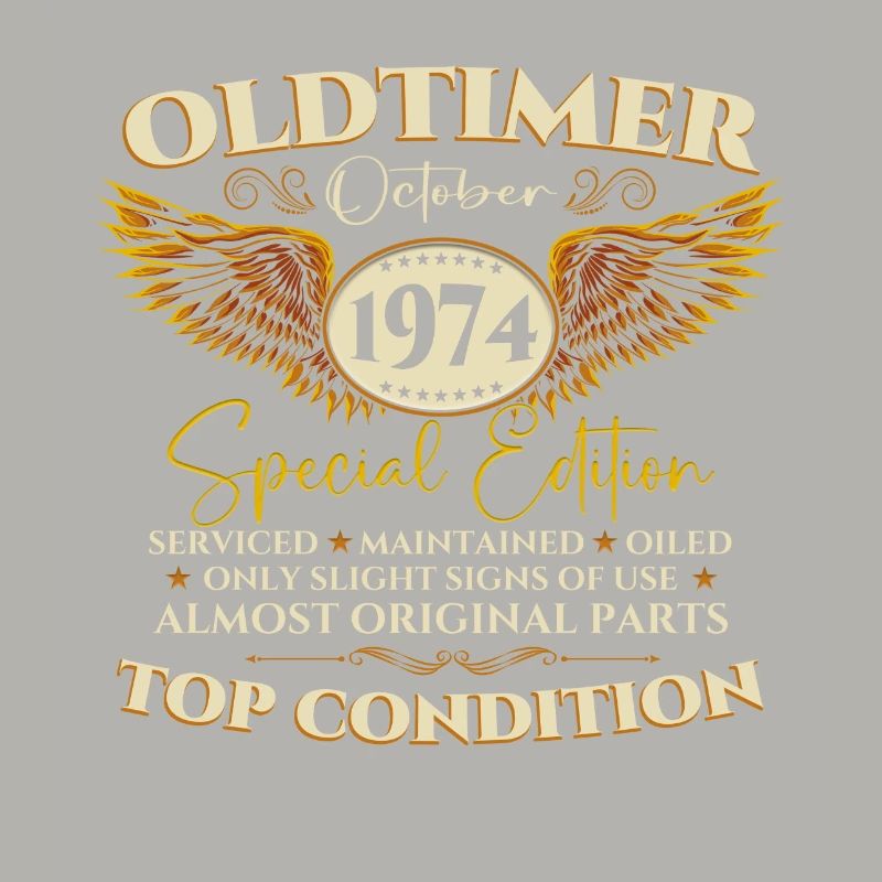 Oldtimer October 1974 48th birthday gift